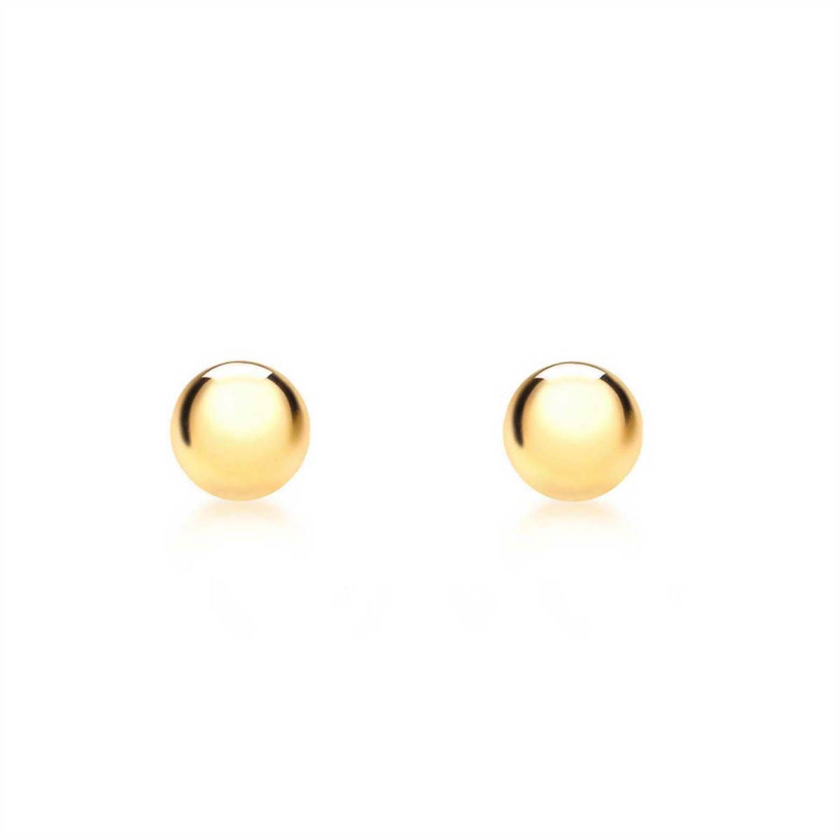 Leon Baker 9K Yellow Gold Ball Studs_0