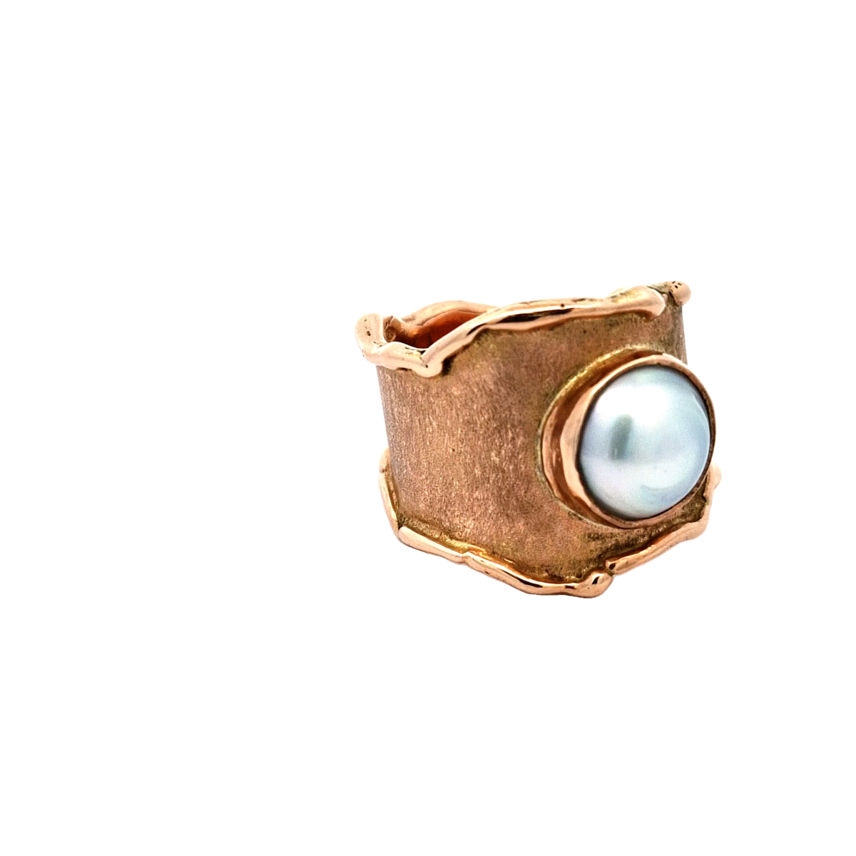 9KROSE GOLD RING WITH BROOME PEARL SIZE S1/2_2