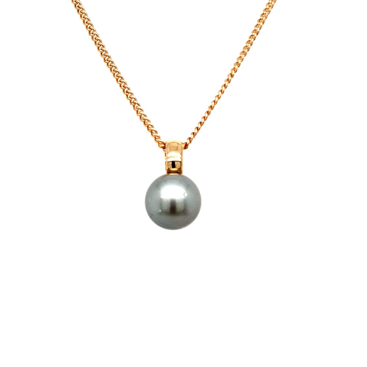 Leon Bakers 9K Yellow Gold Abrolhos Pearl Pendant_0