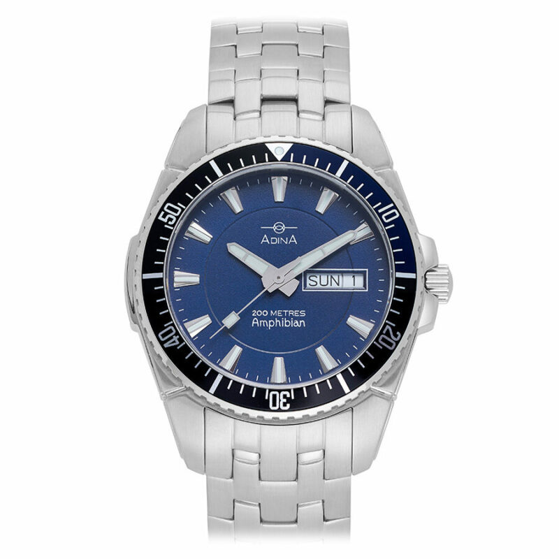 Adina Gents Amphibian 200m Dive Blue/Black Watch_0