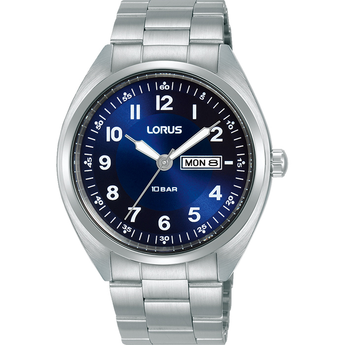 Gents Lorus Sterling Silver Daywear Watch_0