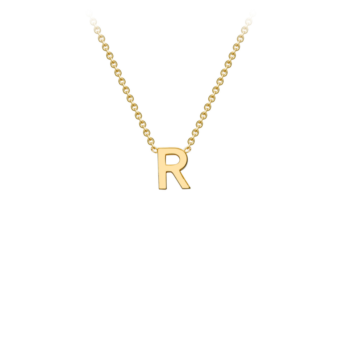 Leon Bakers Gold Initial "R" Pendant_0