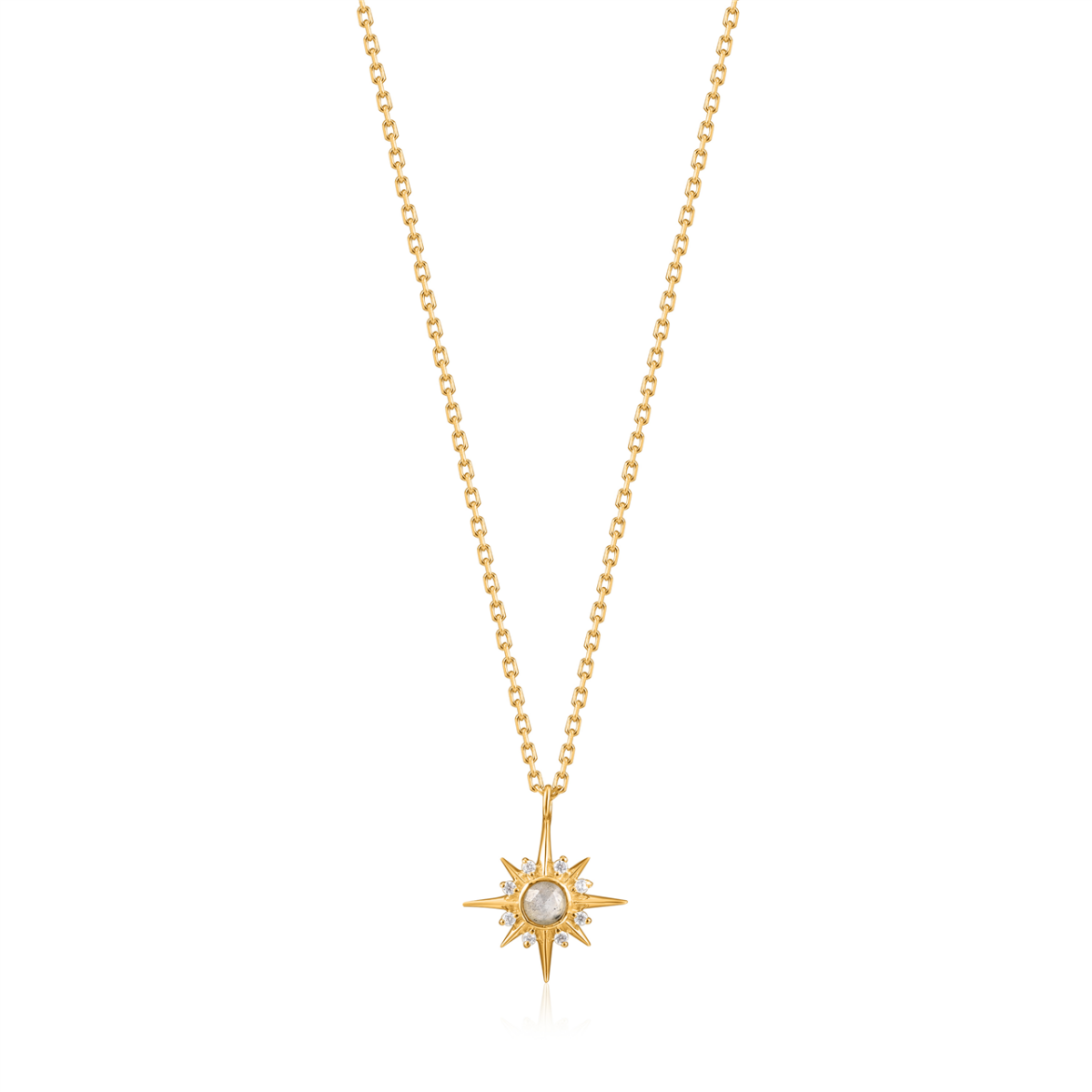 Ania Haie Gold Midnight Star Necklace_0