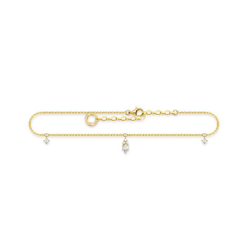 Thomas Sabo Anklet White Stone_0