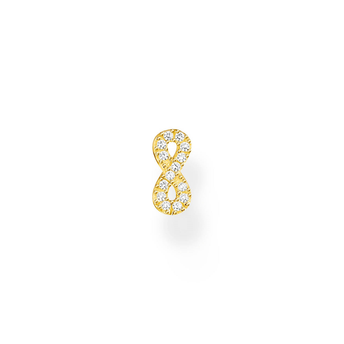 Thomas Sabo Single Ear Stud Infinity Gold_0