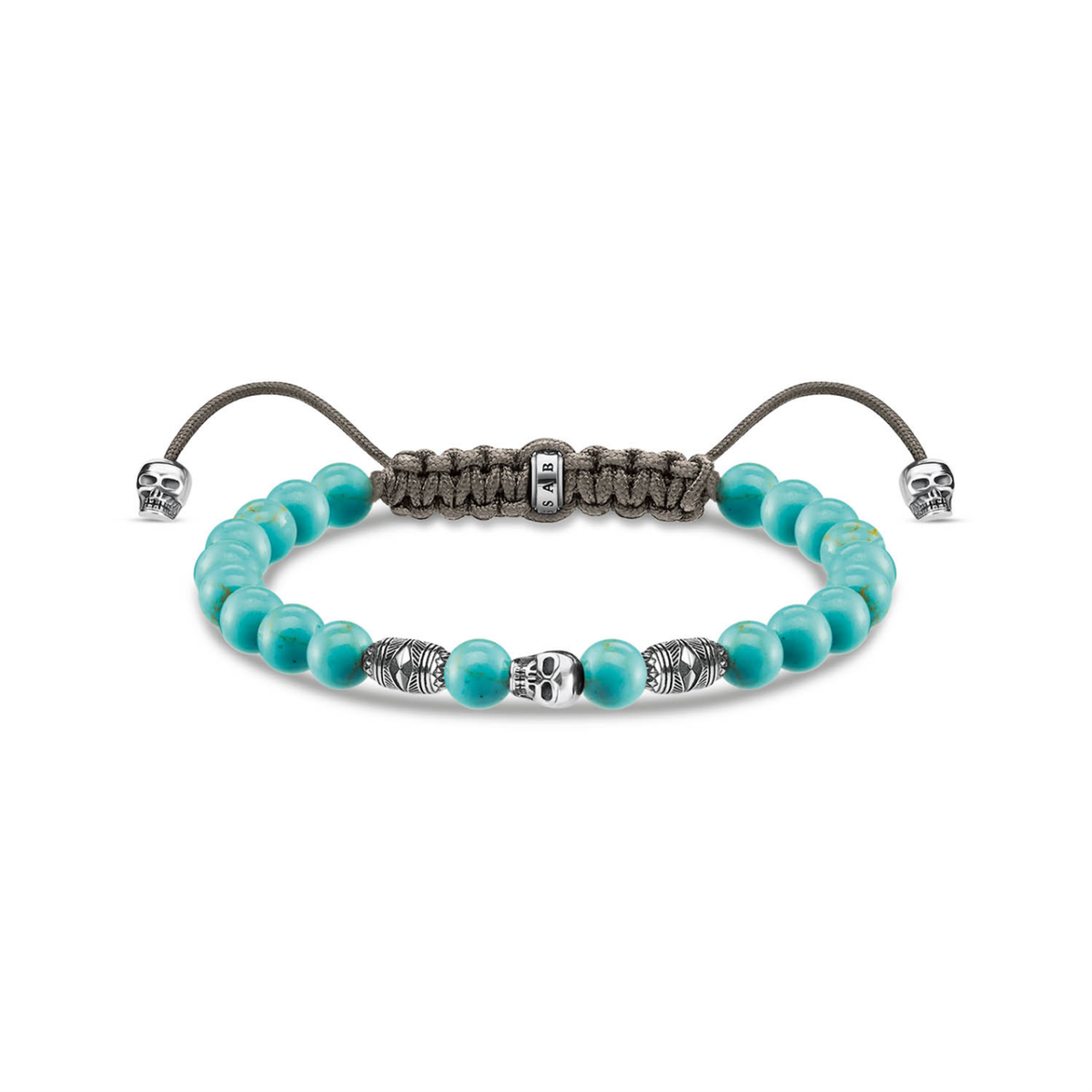 Thomas Sabo Bracelet Turquoise Skull_0