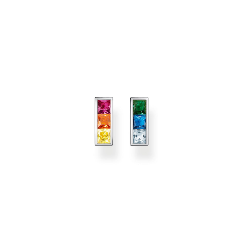 Thomas Sabo Ear Studs Colourful Stones Silver_0