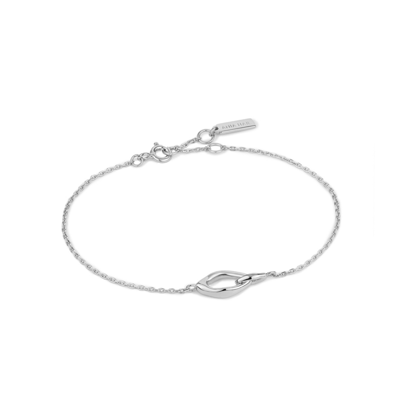 Ania Haie Sterling Silver Making Waves Bracelet_0