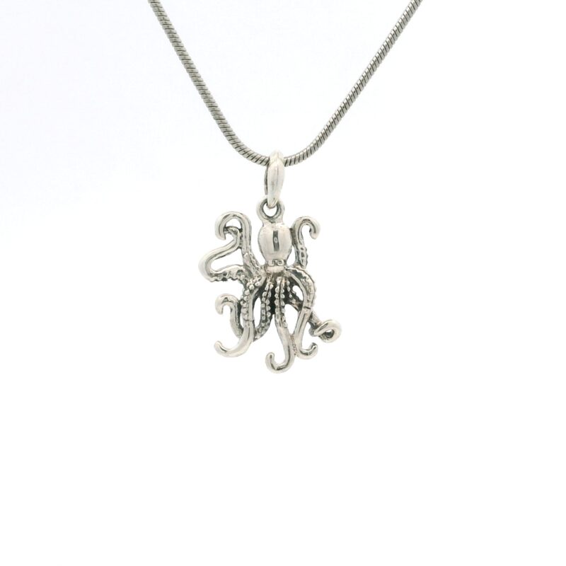 S/Sil Octopus Necklace_0