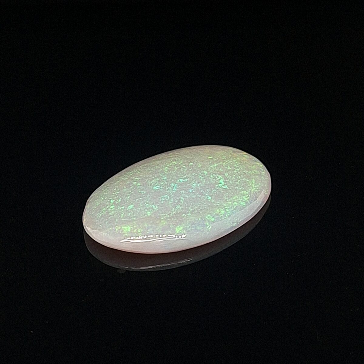 Leon Baker 11.5ct White Oval Opal_1