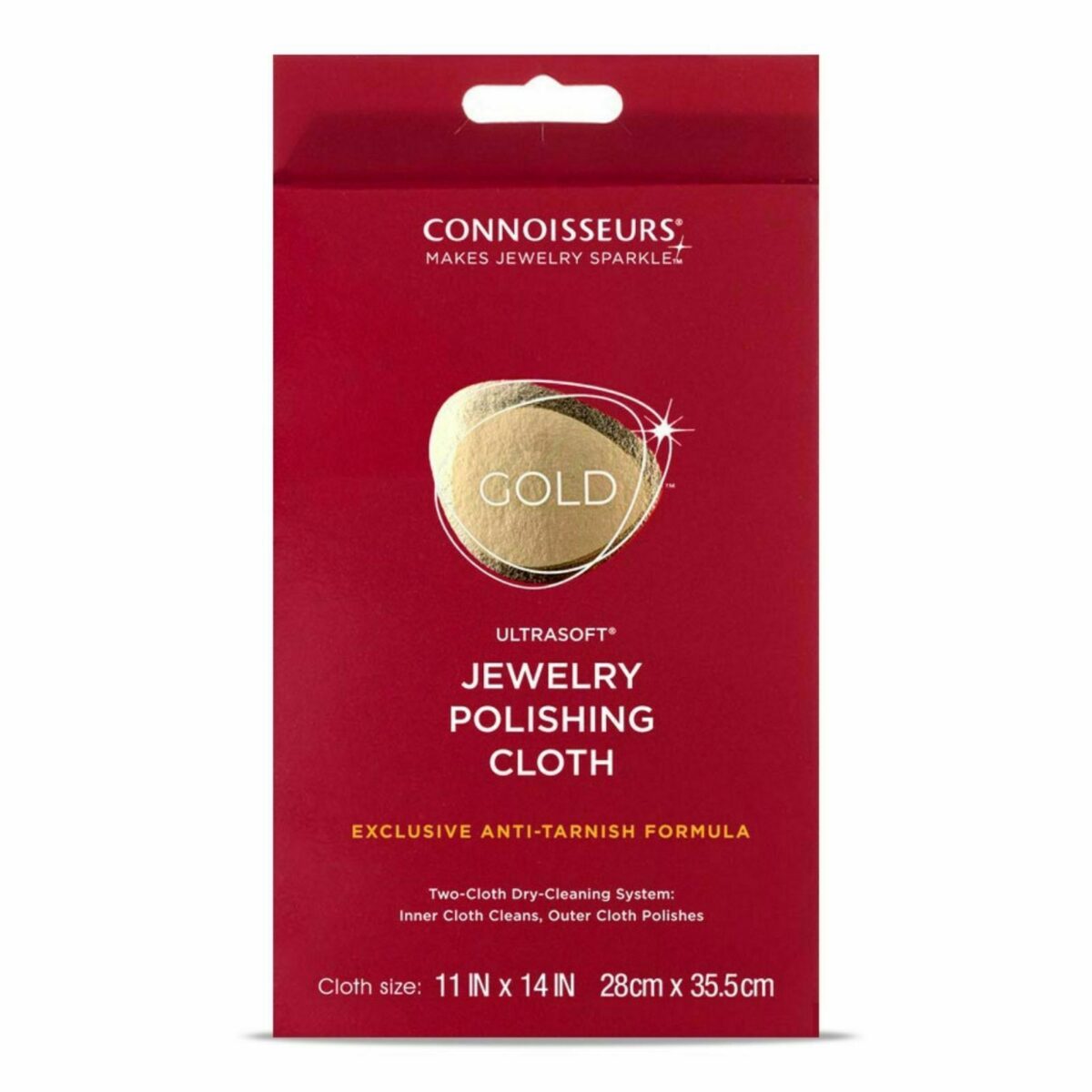 Connoisseurs Ultrasoft Gold Jewellery Polishing Cloth_0