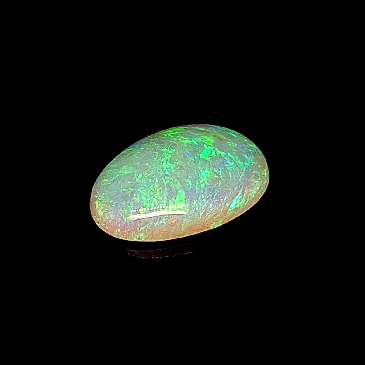 Leon Baker 6.793ct Solid White Opal_0