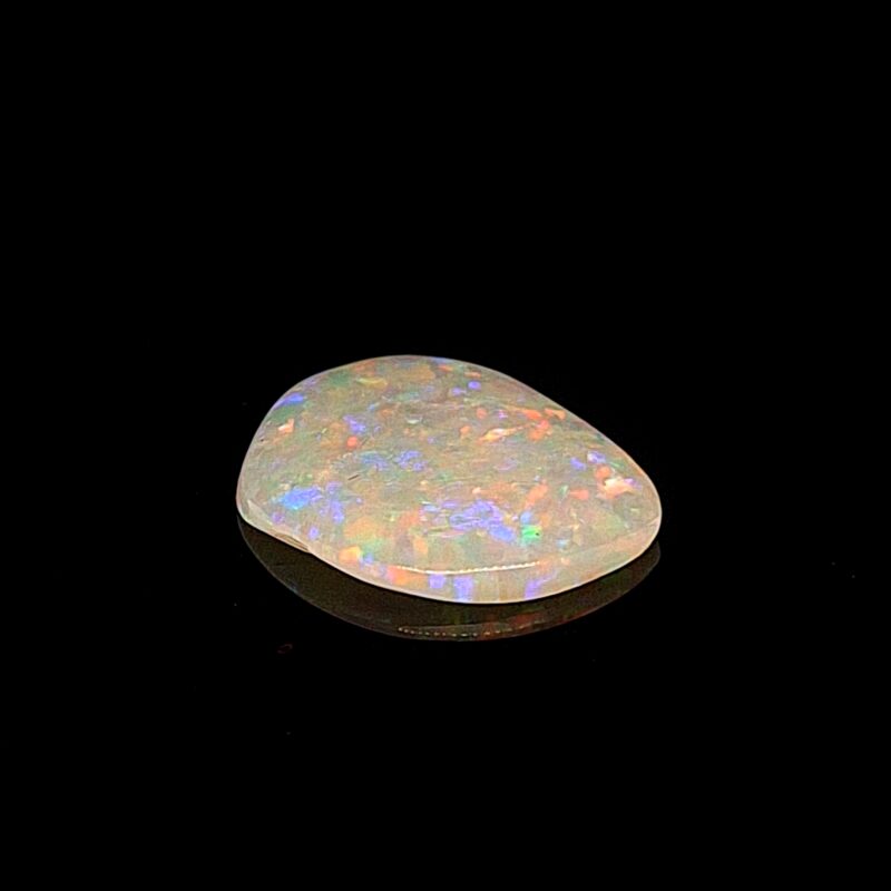 Leon Baker 3.225ct Solid White Opal_0