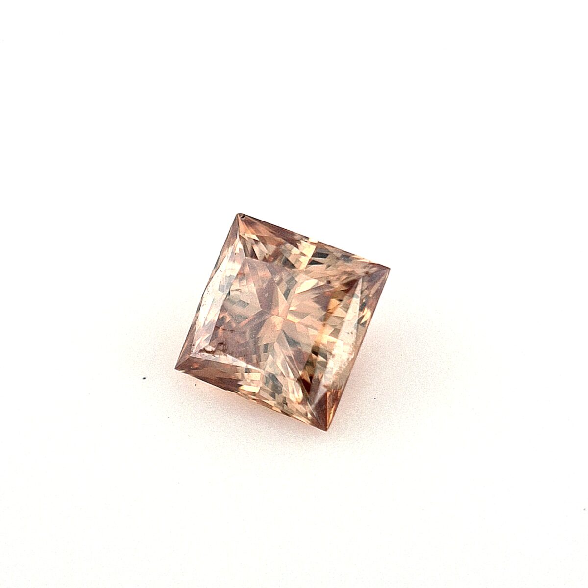 Leon Baker 0.52ct Princess Cut Champagne Diamond_1