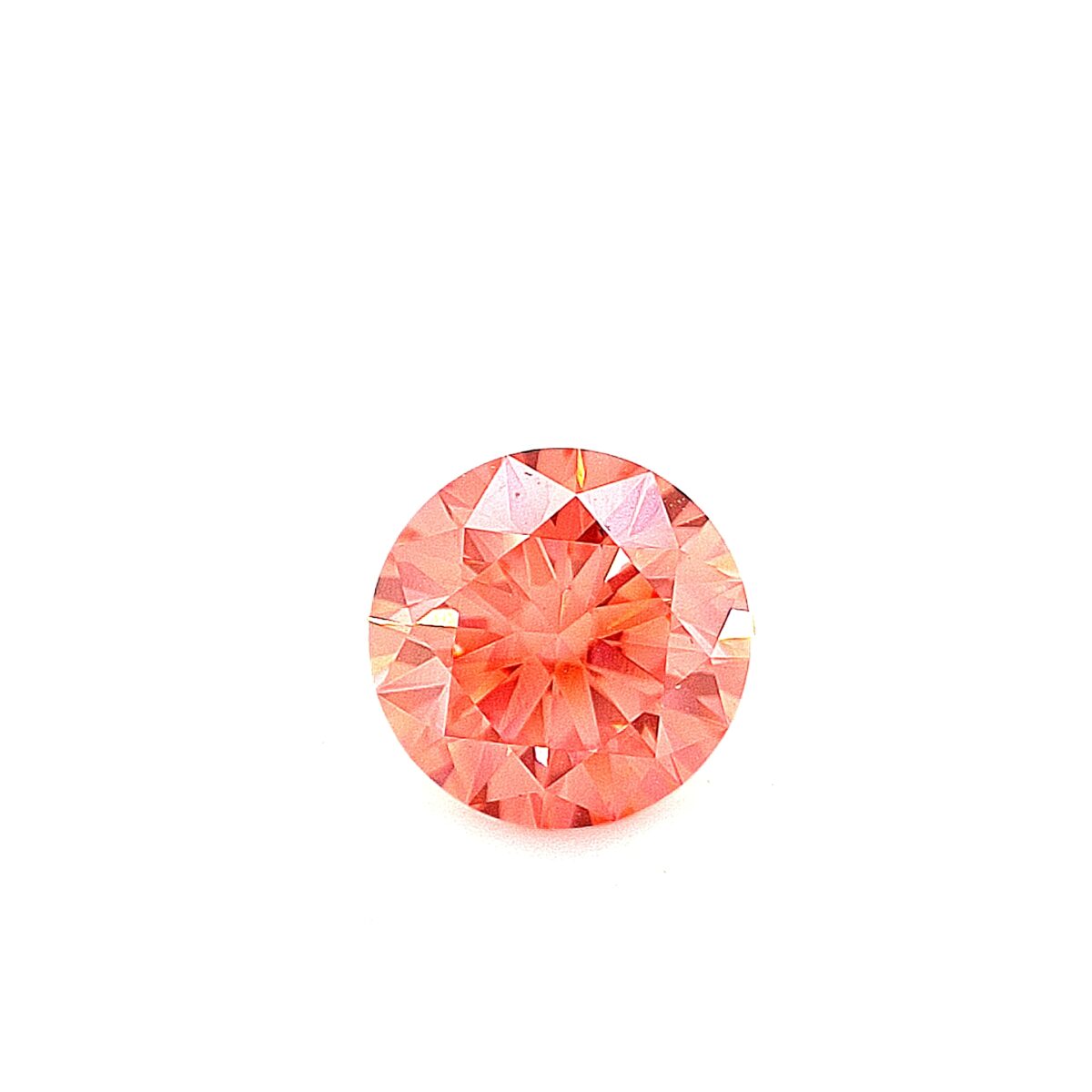 Swarovski Created Diamond 1.06ct Round Brilliant Cut Intense Pink SI1_0